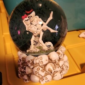 Skeleton Snow Globe